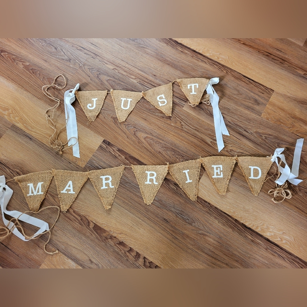 Just Marriee Sign